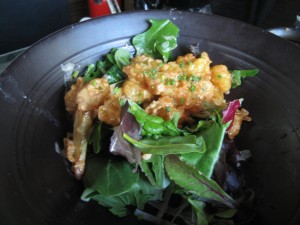 Rock shrimp tempura