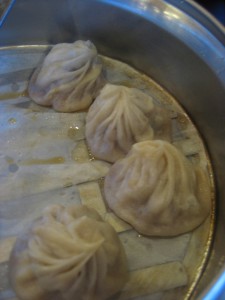 Steamed soup dumplings