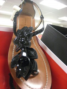 Coach sandals -- I love these!