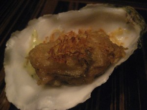 Fried oysters