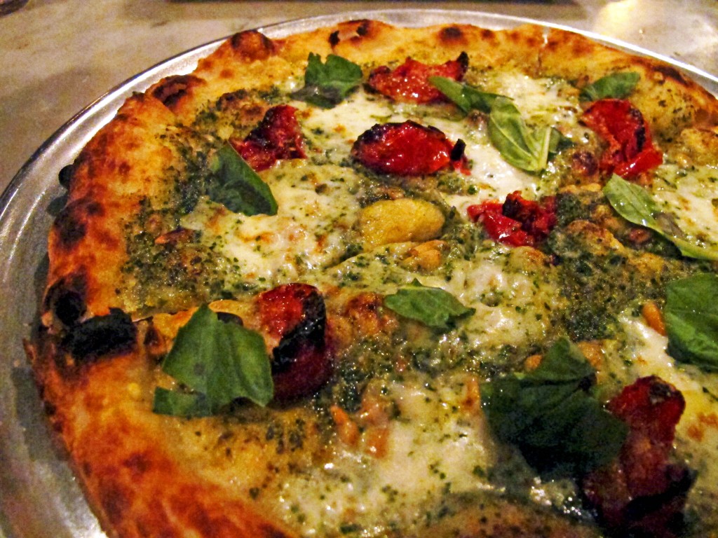 Selvatica Pesto Pizza at Urbano Pizza Bar