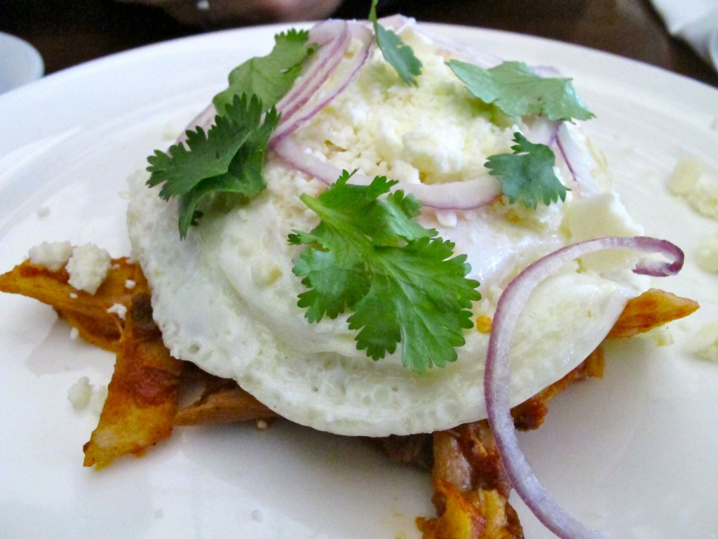Chilaquiles at Whisknladle