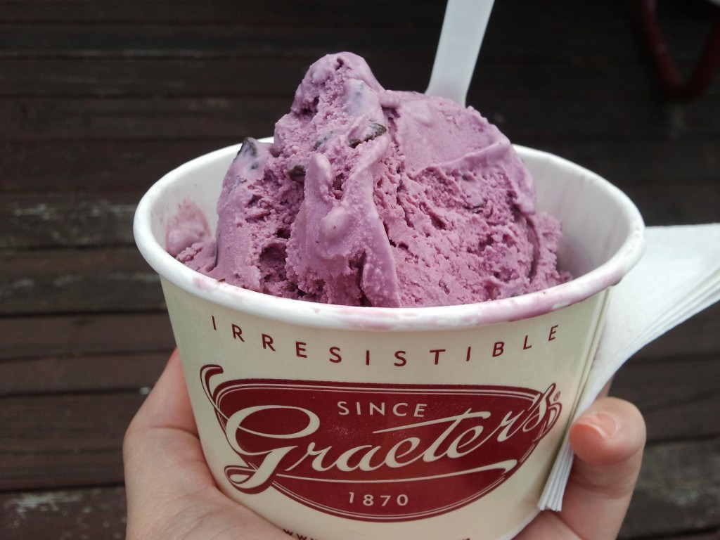 Graeter's Black Raspberry Chip ice cream