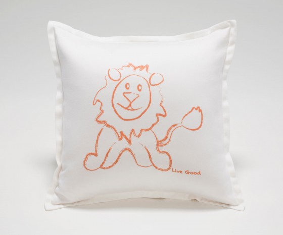 Lion baby pillow