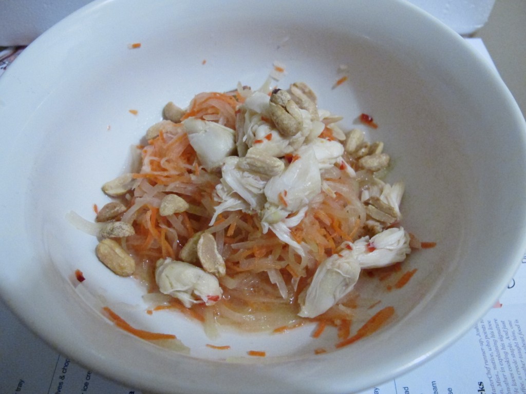 Thai crab salad
