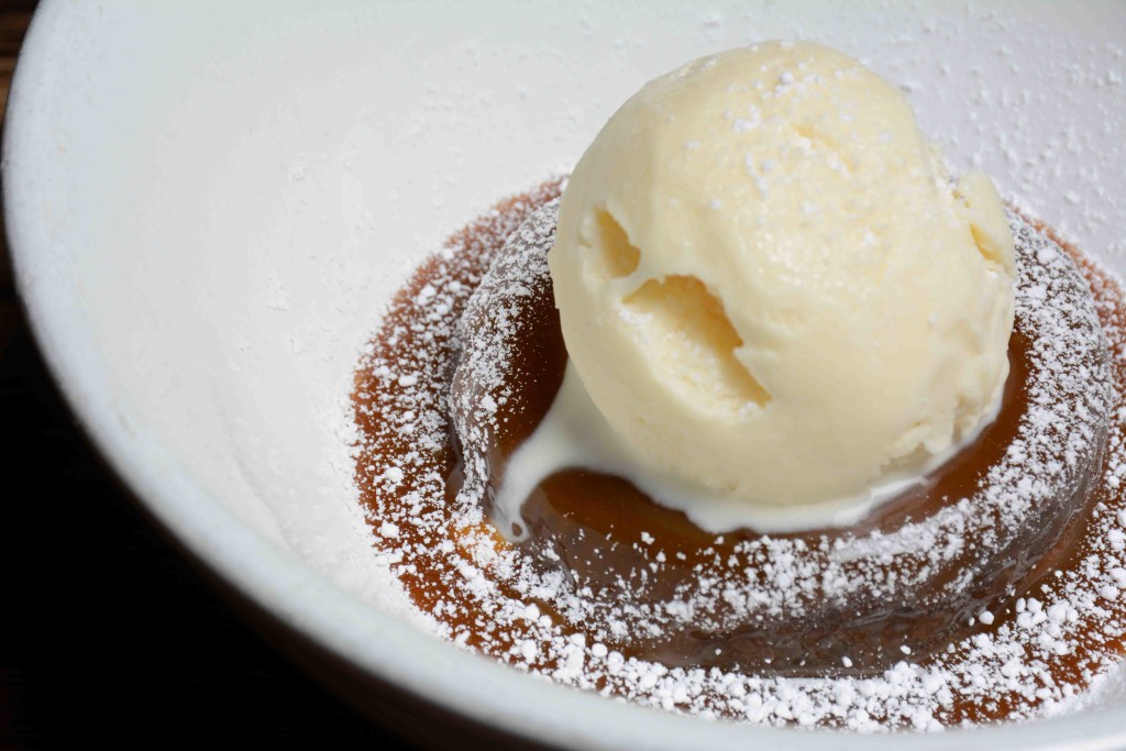 Sticky toffee pudding. Photo by acuna-hansen.